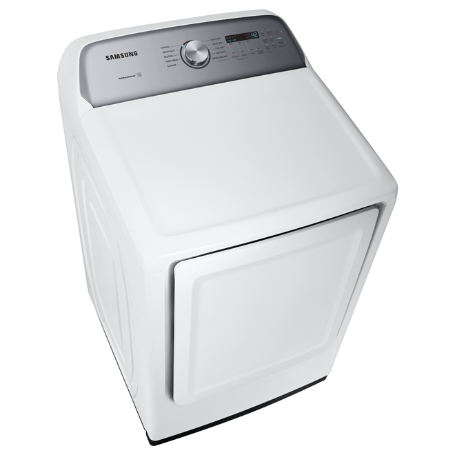 Samsung 7.4 cu ft White Electric Dryer with Sensor Dry