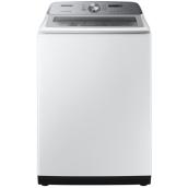 Samsung 5.8 cu ft Top-Load Washer with Active WaterJet and Smart Care - White