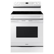 Samsung Free-Standing Convection Range with Air Fry and Wi-Fi Connection - 6.3 cu ft - White