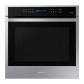 Four mural Samsung à convection, autonettoyant, 24 po, acier inoxydable