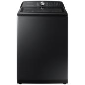 5.8 cu.ft. Top Loading Washer with SmartThings in Black Stainless Steel