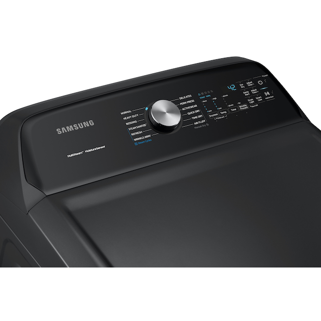 Samsung 7.4 Cu.Ft. Electric Dryer with SmartThings in Black