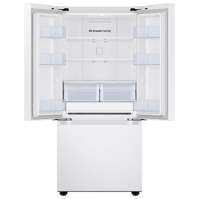Samsung 30-in French-Door Refrigerator with Wi-Fi Connectivity - 22-cu. ft. - White