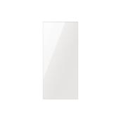 Panneau pour réfrigérateur avec portes françaises Samsung Bespoke blanc verre