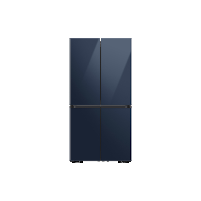 Samsung Bespoke Refrigerator Upper Panel - Navy Glass