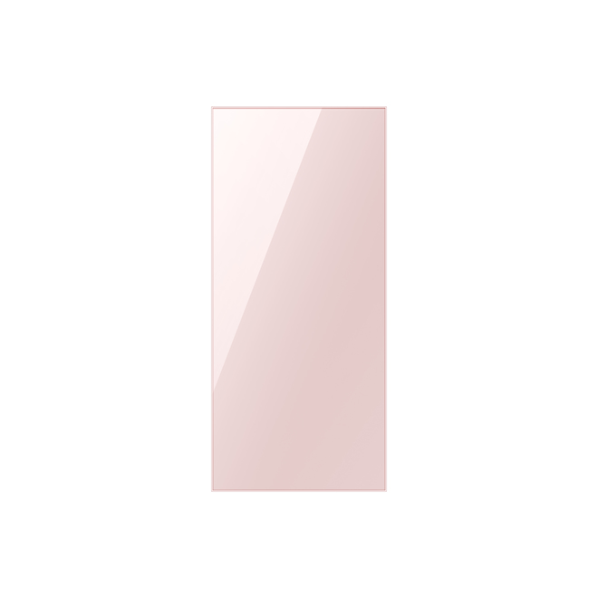 Samsung Bespoke Refrigerator Upper Panel - Rose Pink Glass