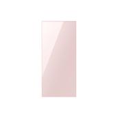 Panneau supérieur Bespoke de Samsung pour réfrigérateur, verre rose