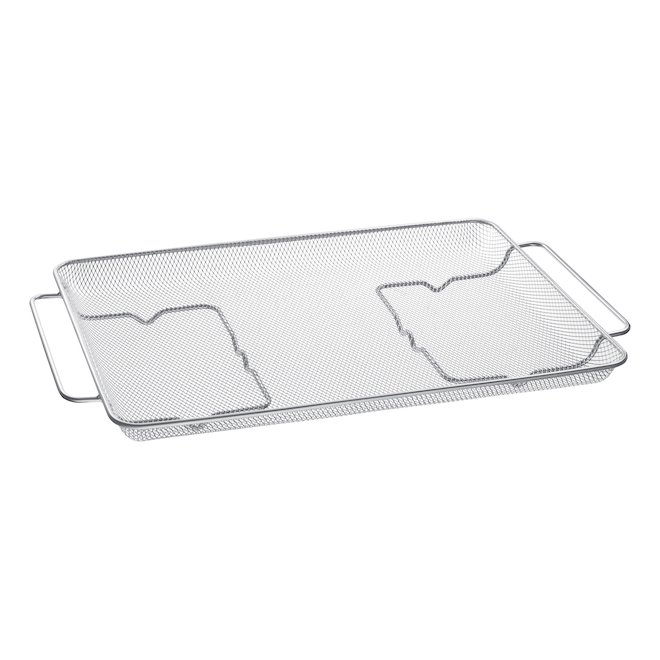 Plateau pour friteuse à air universel Samsung pour cuisinière à gaz et électrique de 30 po (acier inoxydable)