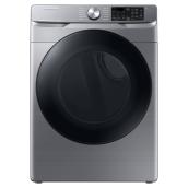 Samsung Steam Sanitize+ 7.5-cu ft Platinum Electric Dryer