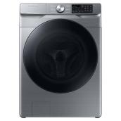 Samsung Front Load Washer with Steam Wash and Superspeed - 5.2-cu. ft. - Platinum - ENERGY STAR