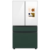 Réfrigérateur Samsung Bespoke, 22,9 pi³, 4 portes, profondeur comptoir (blanc personnalisable)