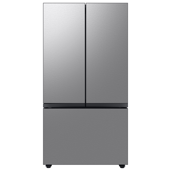 Samsung Bespoke 30.1-cu. ft. 3-Door Standard-Depth (Fingerprint Resistant Stainless Steel) Energy Star Certified