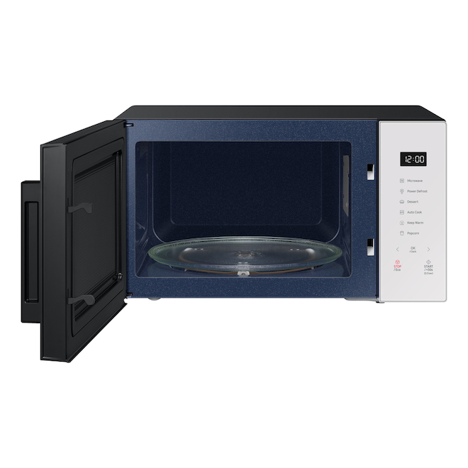 Samsung MS11 1.1-cu. ft. 900-Watt Countertop Microwave - White