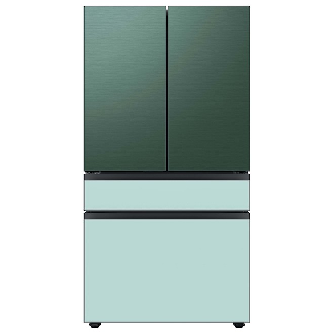 Samsung Bespoke FlexZone Drawer Panel for 4-Door Refrigerator - Glass - Morning Blue