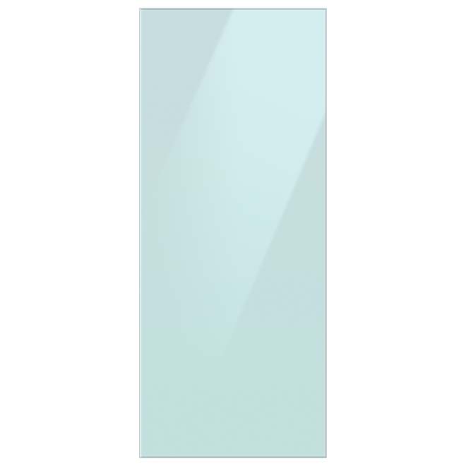 Samsung Bespoke 3-Door Refrigerator Glass Upper Panel - Morning Blue - 17.63 x 42.13 x 0.75-in