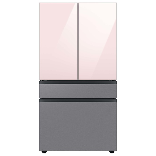 Samsung Bespoke FlexZone Drawer Panel for 4-Door Refrigerator - Glass - Matte Grey - 5.63 x 6.38 x 1.13-in