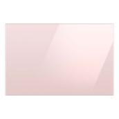 Samsung Bespoke Bottom Drawer Panel for 3-Door Refrigerator - Glass - Pink - 35.63 x 23.5 x 1.13-in