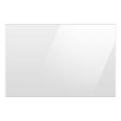 Samsung Bespoke Freezer Drawer Panel for 3-Door Refrigerator - Glass - White - 35.63 x 23.5 x 1.13-in