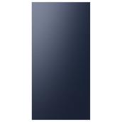 Panneau supérieur pour réfrigérateur à 4 portes Bespoke par Samsung, acier inoxydable, bleu marine