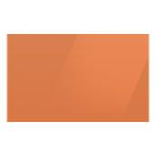 Samsung Bespoke Freezer Drawer Panel for 4-Door Refrigerator - Glass - Clementine - 35.63 x 22.25 x 1.25-in