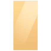Samsung Bespoke Upper Panel for 4-Door Refrigerator - Glass - Sunrise Yellow - 17,63 x 35,5 x 0,75-in