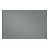 Panneau de tiroir congélateur pour réfrigérateur 3 portes Bespoke de Samsung, verre, gris mat, 35,63 x 23,5 x 1,25 po