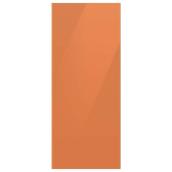 Samsung Bespoke Upper Panel for 3-Door Refrigerator - Glass - Clementine