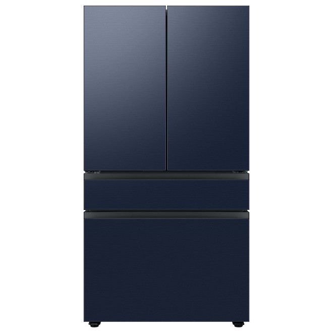 Samsung Bespoke Freezer Drawer Panel for 4-Door Refrigerator - Stainless Steel - Navy Blue