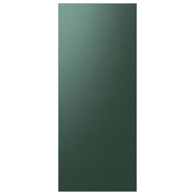 Samsung Bespoke Upper Panel for 3-Door Refrigerator - Stainless Steel - Emerald