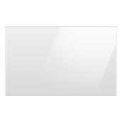 Samsung Bespoke Freezer Drawer Panel for 4-Door Refrigerator - Glass - White