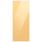 Samsung Bespoke Upper Panel for 3-Door Refrigerator - Glass - Sunrise Yellow