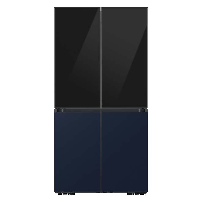 Samsung Bespoke Top Door Panel for 4-Door Flex Refrigerator - Glass - Charcoal