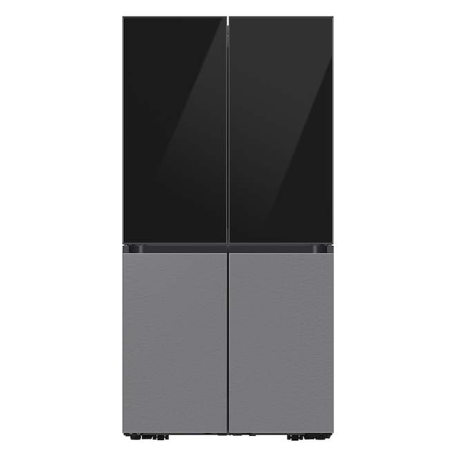 Samsung Bespoke Top Door Panel for 4-Door Flex Refrigerator - Glass - Charcoal