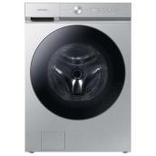 Samsung Bespoke 6.1-cu ft Stainless Steel High Efficiency Stackable Front-Load Washer