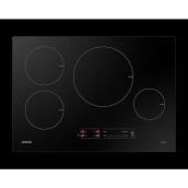 Samsung Black 4-Elements Induction Cooktop - 30-in - Smart Functions