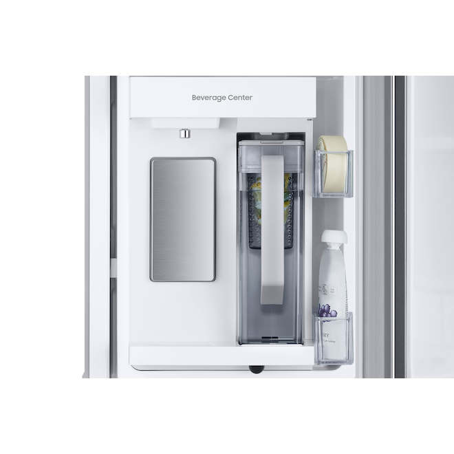 Samsung 33-in Stainless Steel French Door Refrigerator with Internal Water and Ice Dispenser
