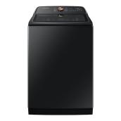 Samsung 6.2-Ft³ Top Load Washer Black Stainless Steel Energy Star Certified