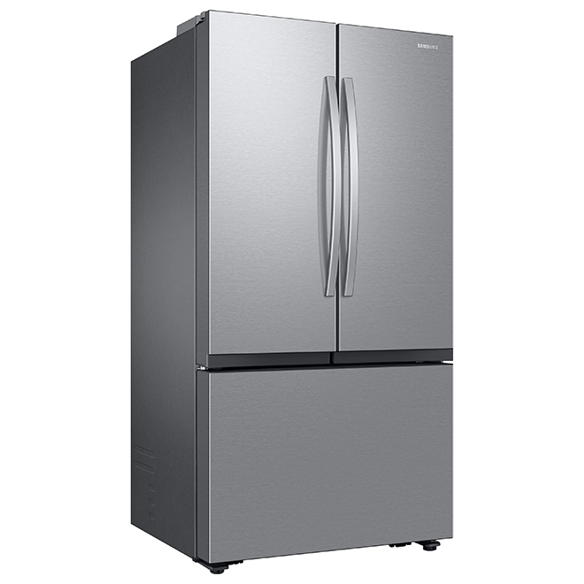 Samsung 27-ft³ Two-Door Counter-Depth French Door Refrigerator Ice Dispenser Smudge-Free Stainless Steel ENERGY STAR®