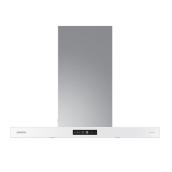 Samsung Bespoke 36-In 630 CFM Convertible Vent White Wall Mount Chimney Hood with Aluminum Mesh Filter