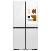 Samsung 23-ft³ 4-Door Configurable French Door Refrigerator with Water/Ice Internal Dispenser - White