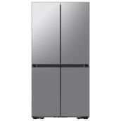 Samsung Bespoke 36-in 29-ft³ 4-Door French-Door Refrigerator with Internal Water Dispenser - Stainless Steel