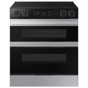 Samsung Built-In 6.3-cu.ft. Electric Range with Dual Door Flex Duo in Stainless Steel