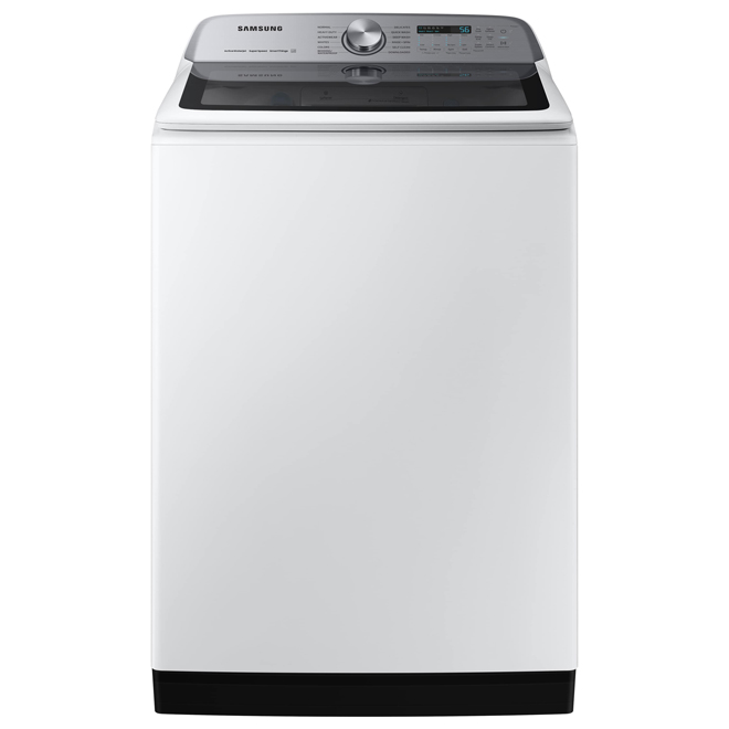 Samsung Electric Smart Washer 6.0-cu.ft. with Pre-Wash and VRT Technologie - White