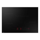 Samsung 30-in Smart Induction Cooktop with 4 Elements and Touch Screen Control Panel - Black