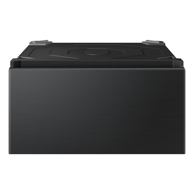 Samsung 27-in Washer/Dryer Drawer Pedestal - Black