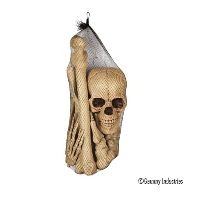 Gemmy Bag of Bones - Skeleton Greeter - Pack of 12