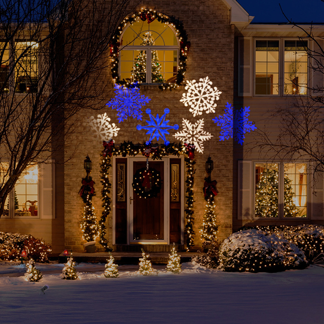 Modèles LED Et Lumières De Projecteur De Noël Avec Un Effet - Temu Canada