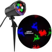 Projecteur sur piquet, DEL, reines, multicolore