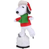 Peluche animée, Snoopy en patins, 17,32