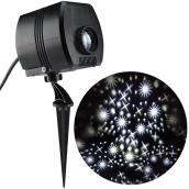 Projecteur DEL, poussière magique scintillante, blanc